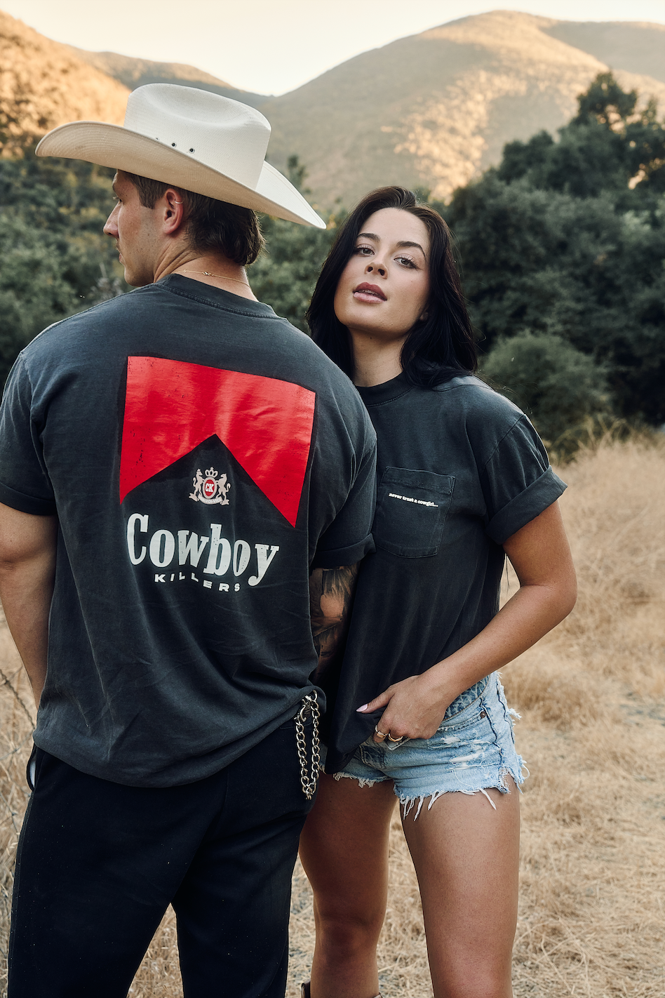 Never Trust a Cowgirl Tee